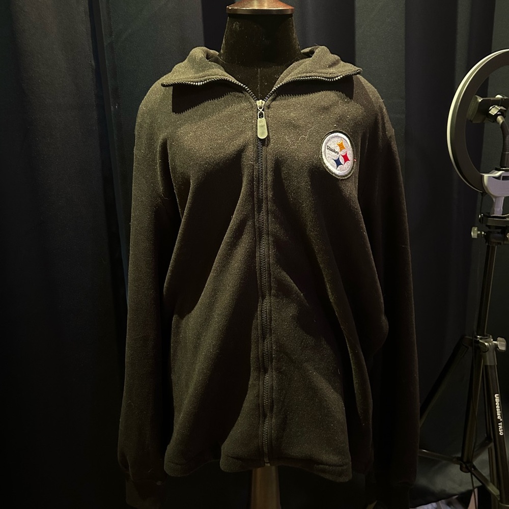 NFL Steelers fleece zip up